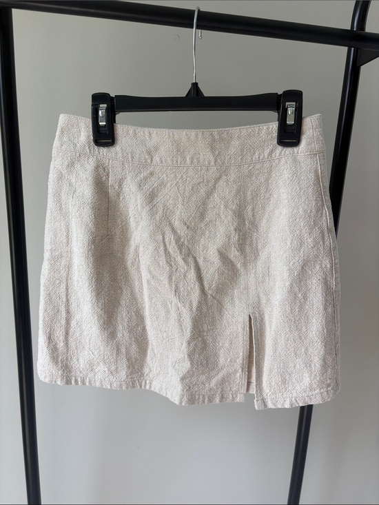 Lioness Dresses & Skirts - Lioness Lola Linen Mini Skirt in Cream